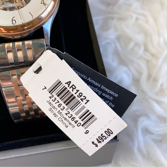 EMPORIO ARMANI AR1921 Automatic Men's Watch - Picture 10 of 12